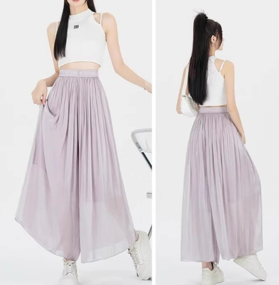 イエベ春/イエベ秋服 フレア ロングパンツ
