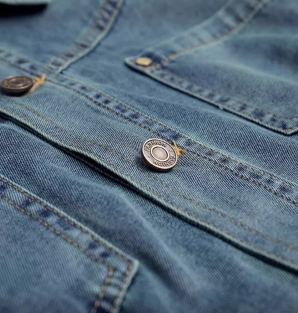 イエベ春/イエベ秋服 ダメージ加工のデニムワンピース