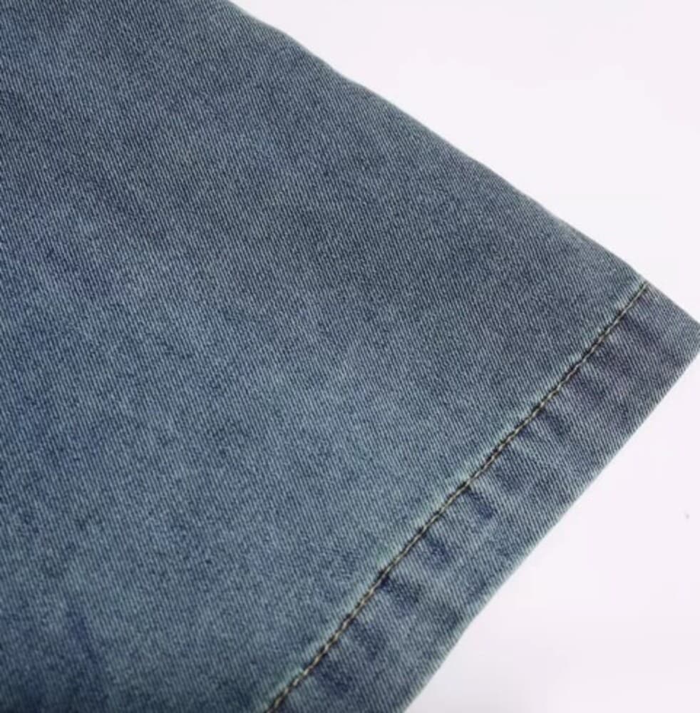 イエベ春/イエベ秋服 ダメージ加工のデニムワンピース