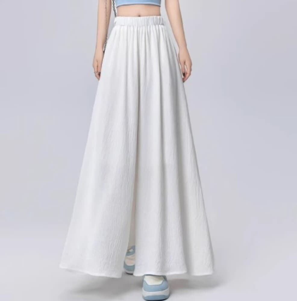 イエベ春服 リラックスワイドパンツ