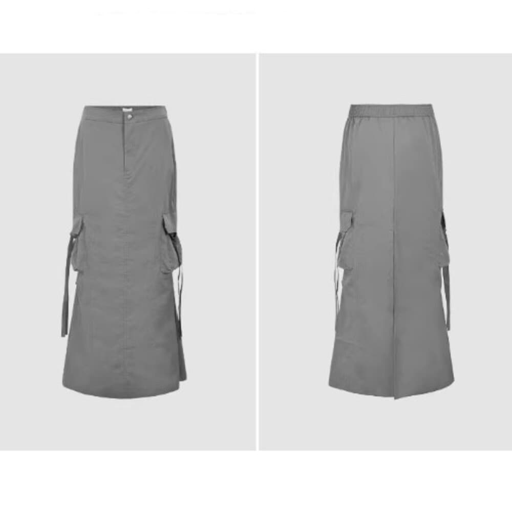 イエベ秋服 カーゴロングスカート