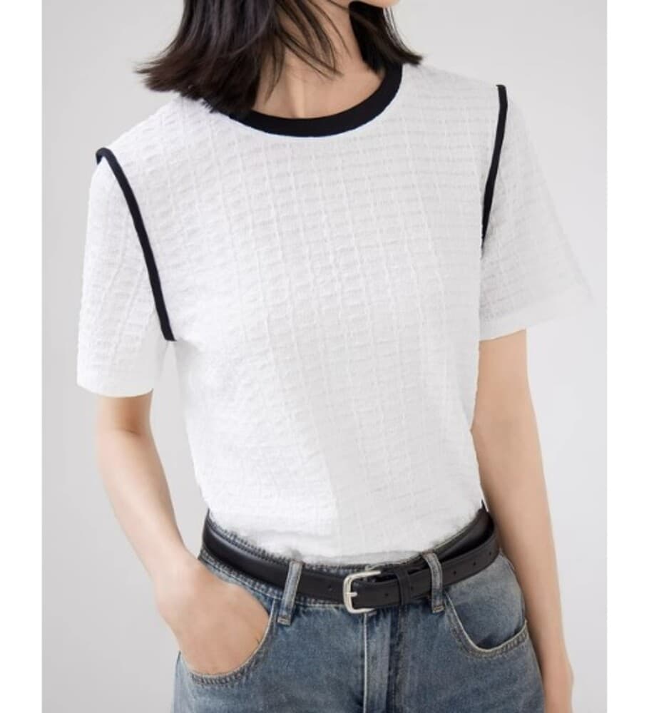 イエベ春/イエベ秋服 ラウンドネックTシャツ