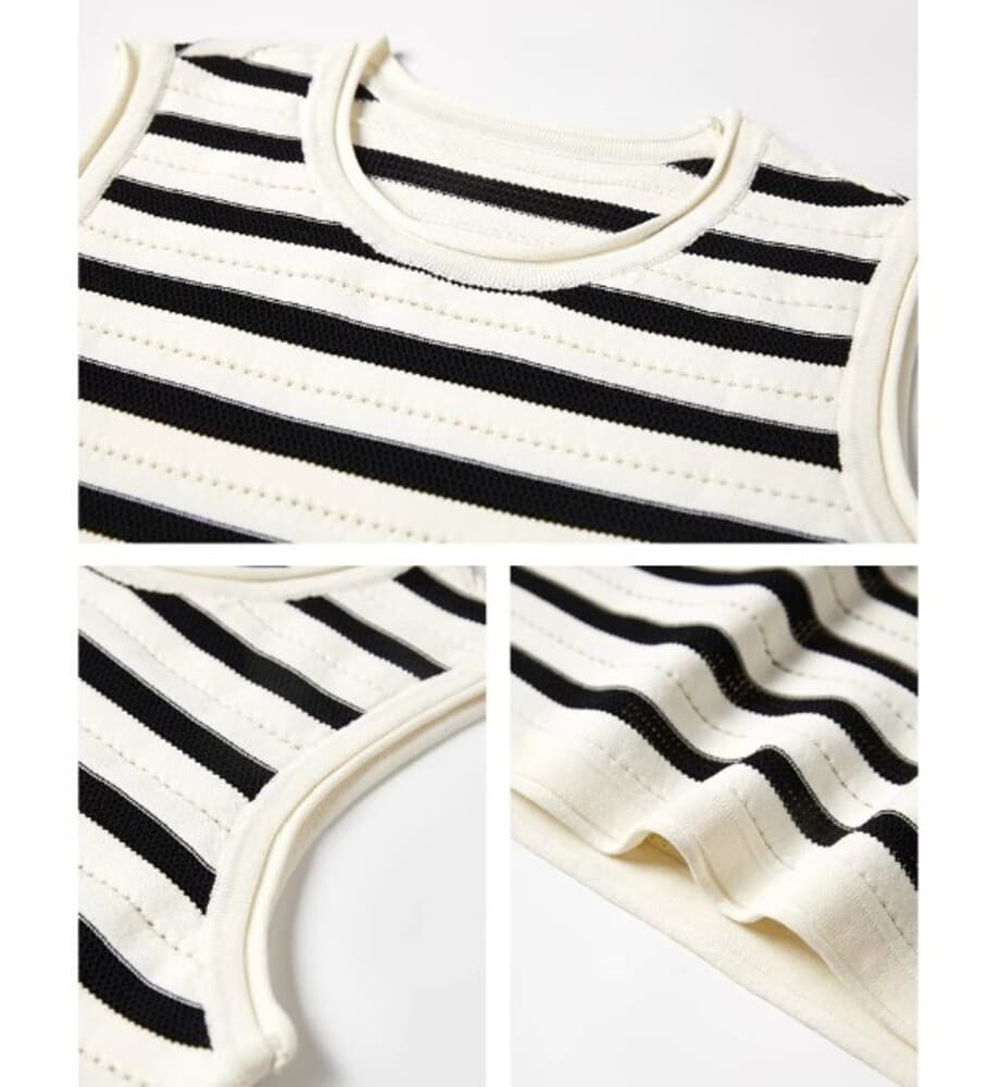 イエベ秋服 ボーダーロングワンピース