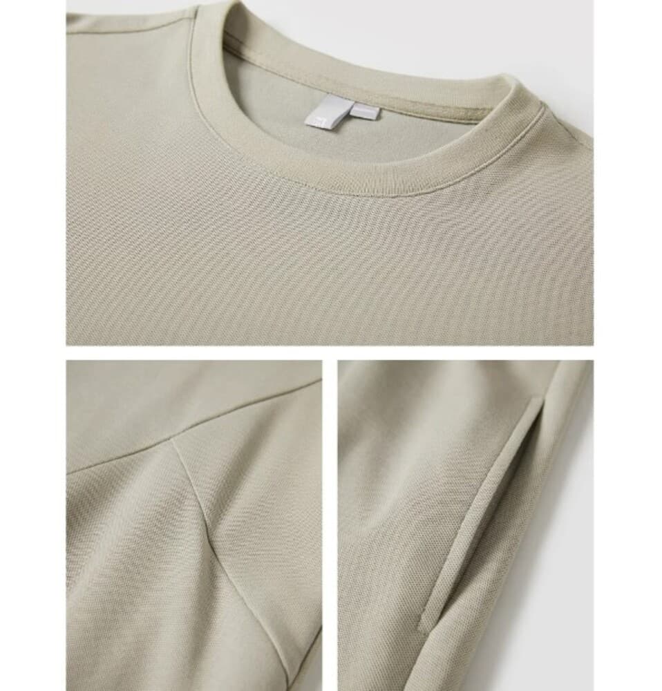イエベ春/イエベ秋服 シンプルロングワンピース