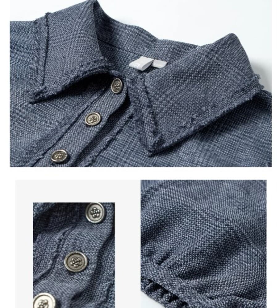 イエベ春/イエベ秋服 半袖ポロシャツ×ロングスカートセットアップ