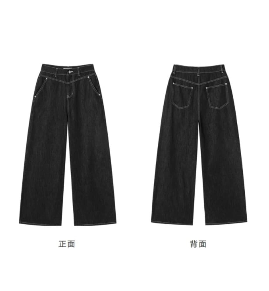 ワイドレッグデニム