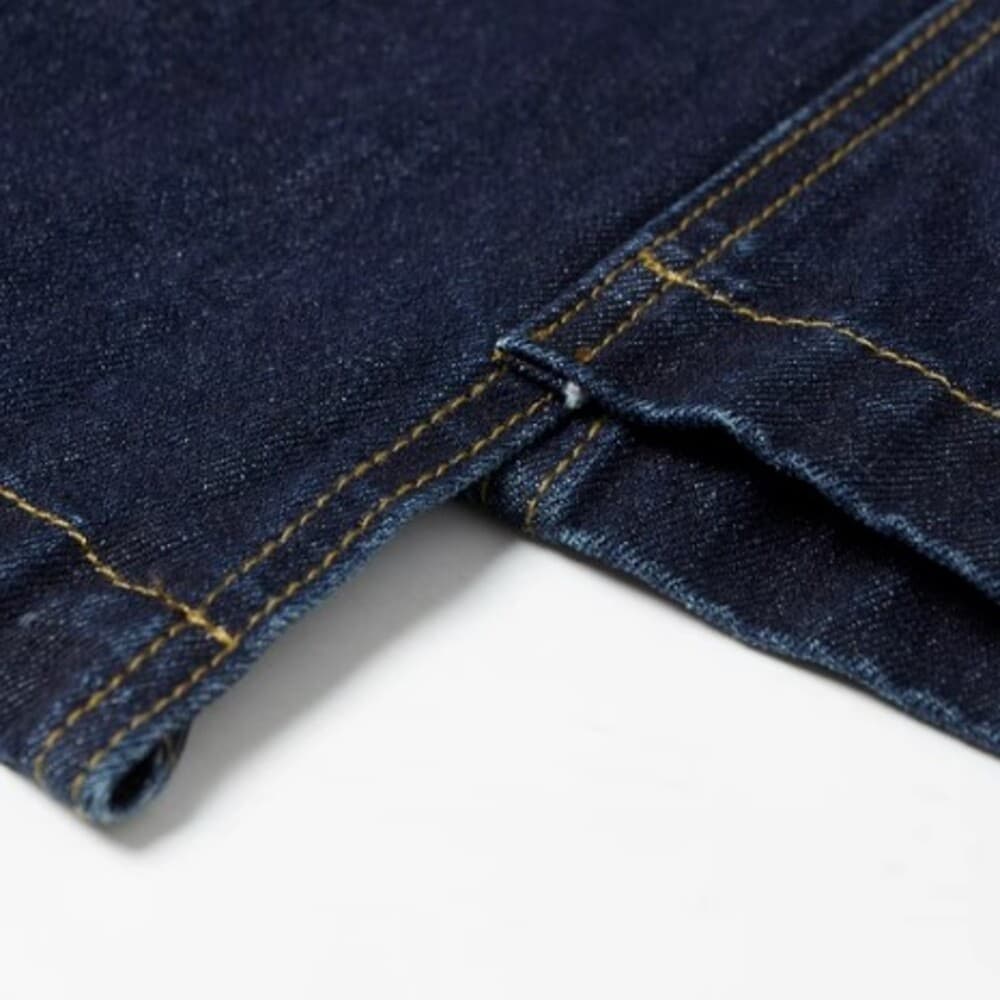 イエベ春/イエベ秋服 アシンメトリーデニムスカート