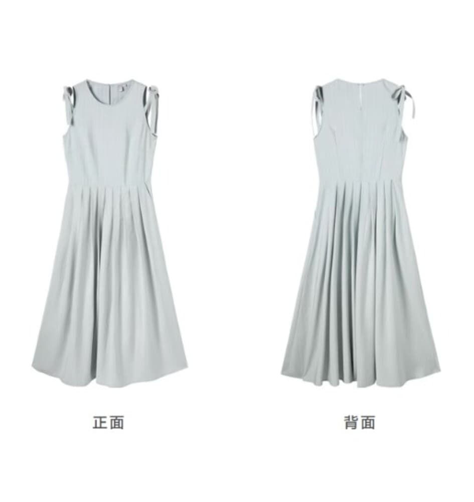 イエベ春服 ノースリーブワンピース
