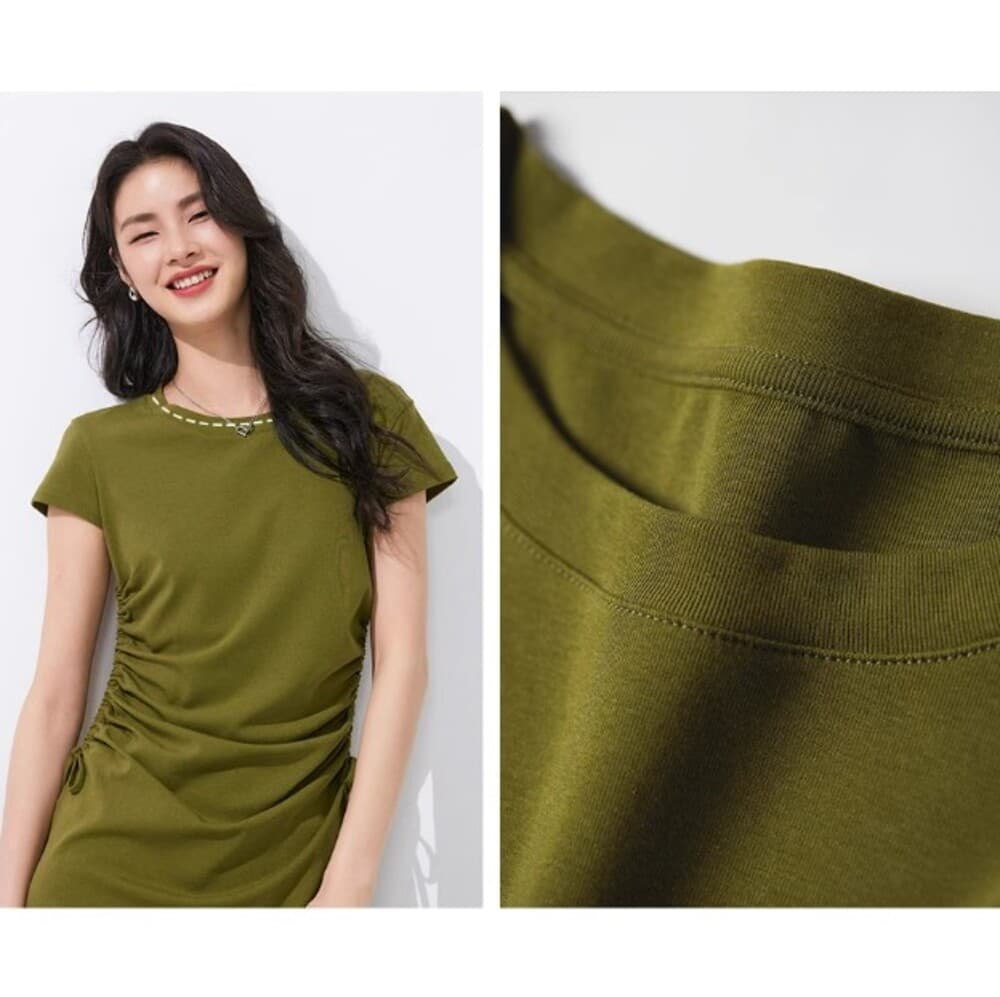 イエベ秋服 Tシャツワンピース