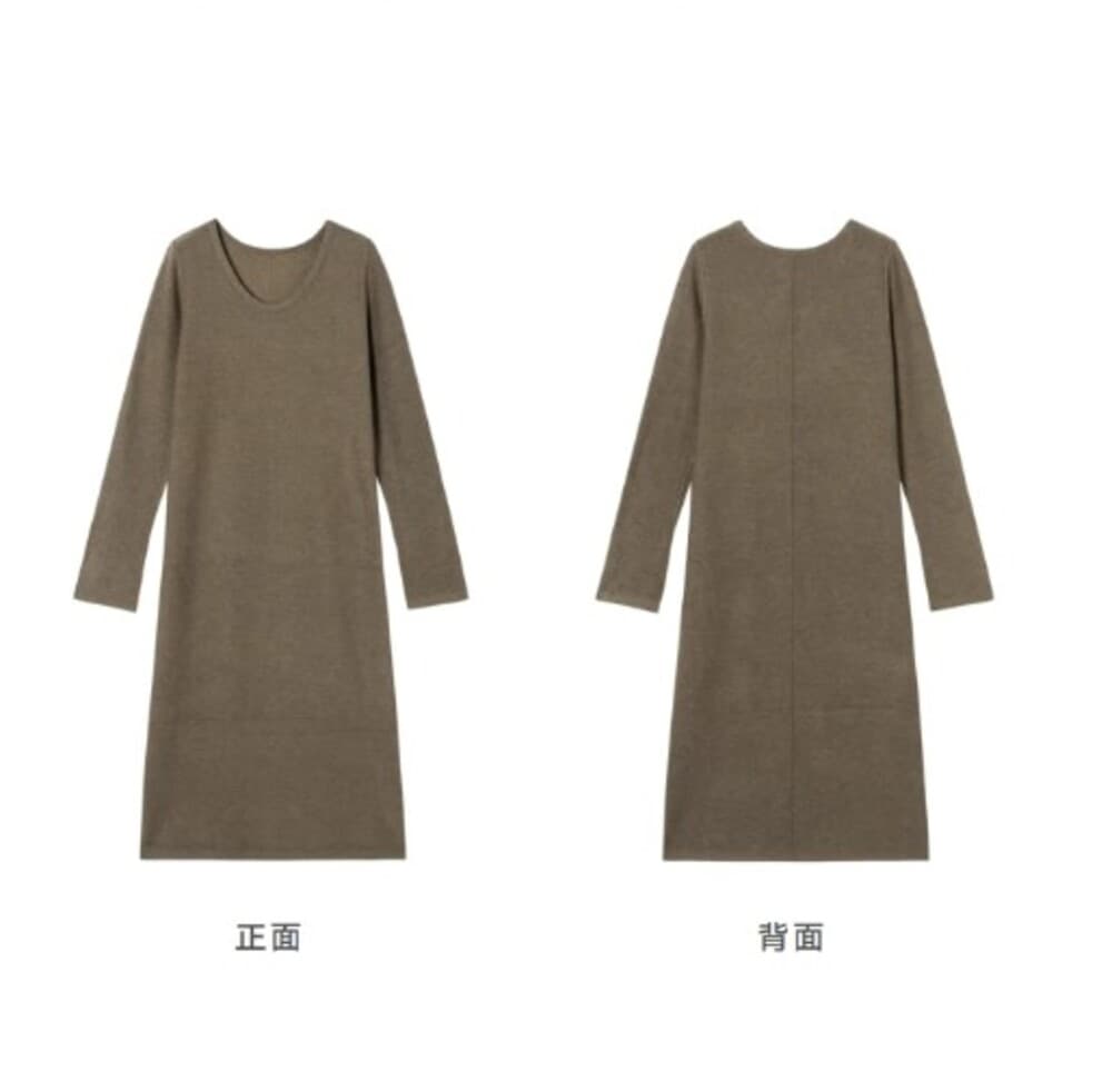 イエベ春/イエベ秋服 カジュアルニットワンピース