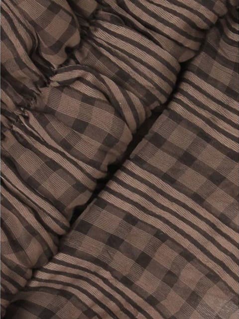 イエベ春/イエベ秋服 切替フリルキャミビスチェ