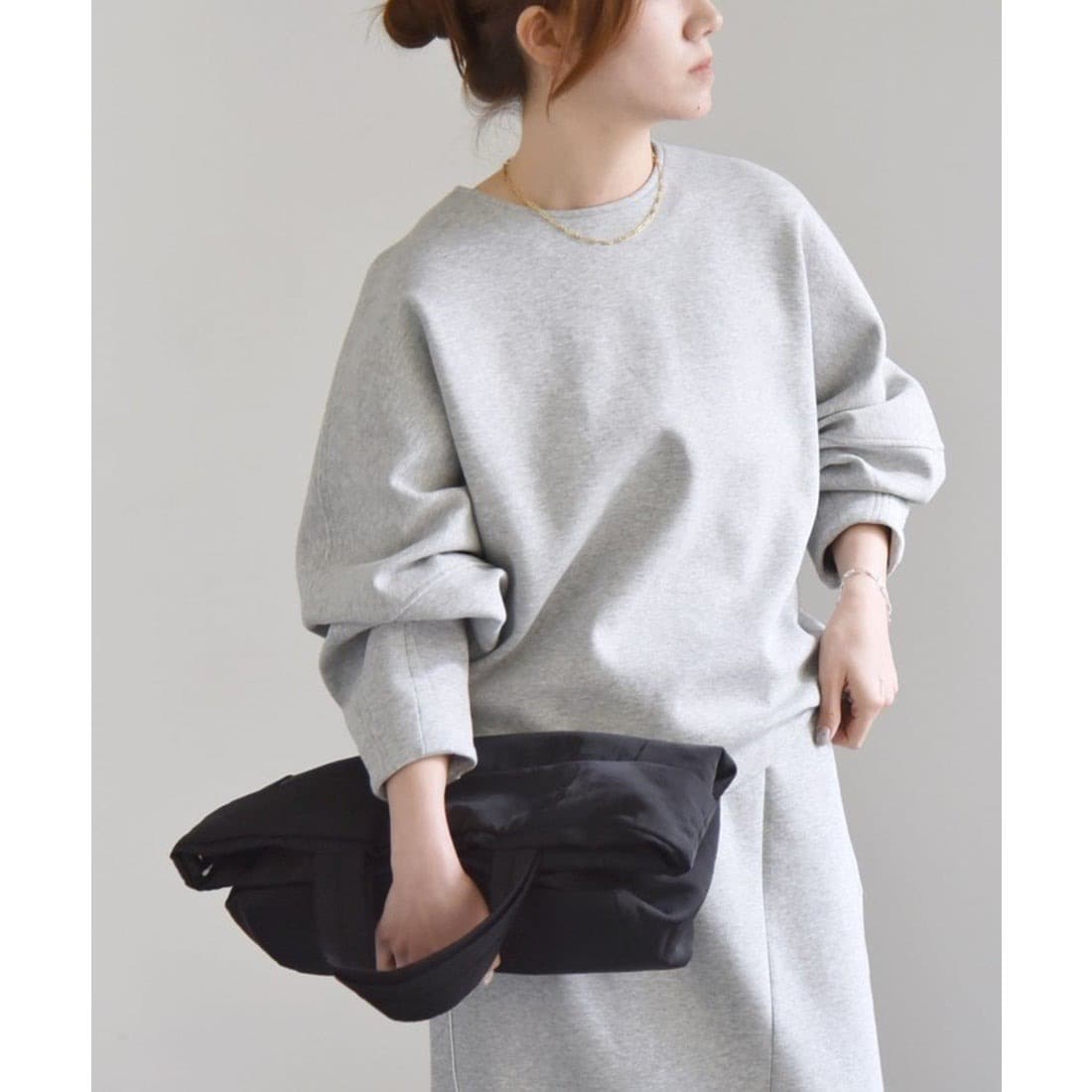 イエベ春/イエベ秋服 ぽわん袖トレーナー
