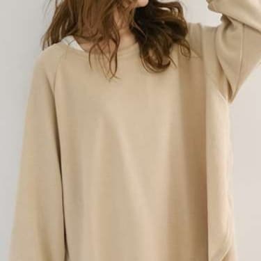 イエベ春/イエベ秋服 ゆったりシルエットのオーバーサイズパーカー