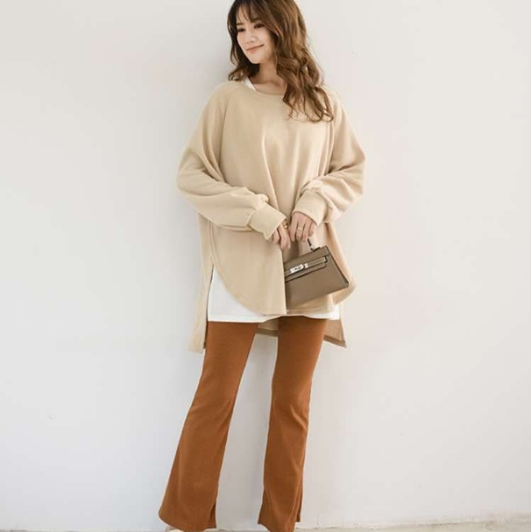 イエベ春/イエベ秋服 ゆったりシルエットのオーバーサイズパーカー