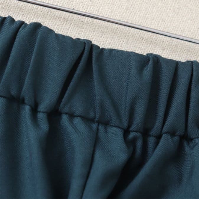 イエベ秋服 直線美ワイドパンツ