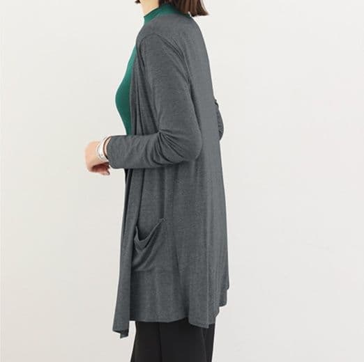 イエベ春/イエベ秋服 軽やかロングカーディガン