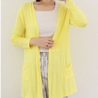 イエベ春/イエベ秋服 軽やかロングカーディガン