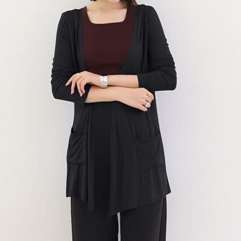 イエベ春/イエベ秋服 軽やかロングカーディガン