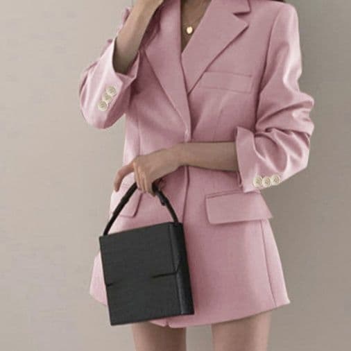 イエベ春/イエベ秋服 大人上品テーラードジャケット レディース アウター