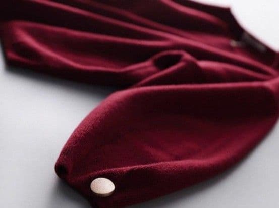 イエベ秋服 クルーネック プルオーバーニット