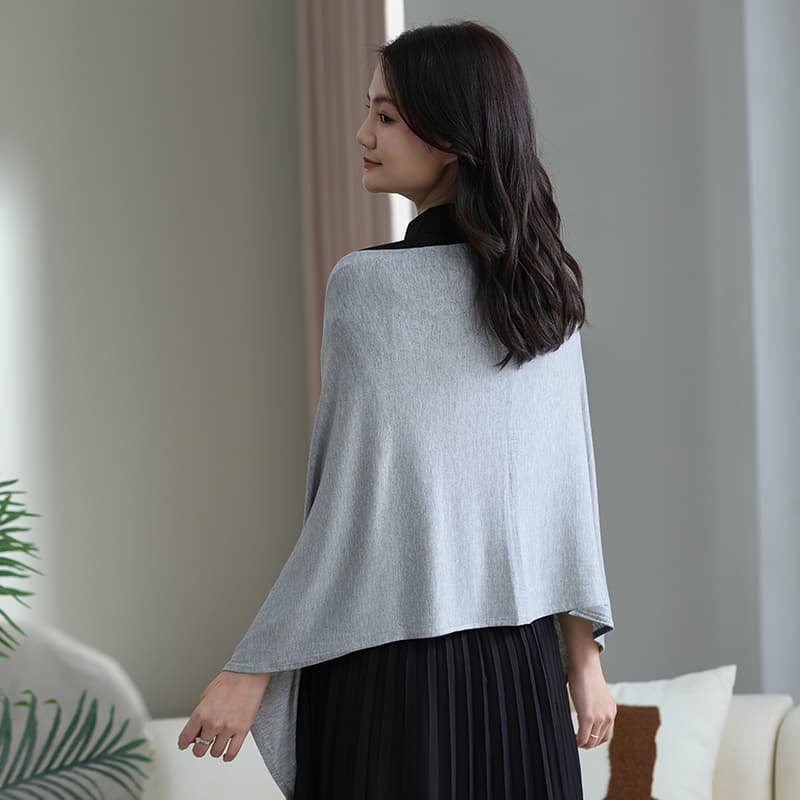 イエベ秋服 優雅なケープポンチョ