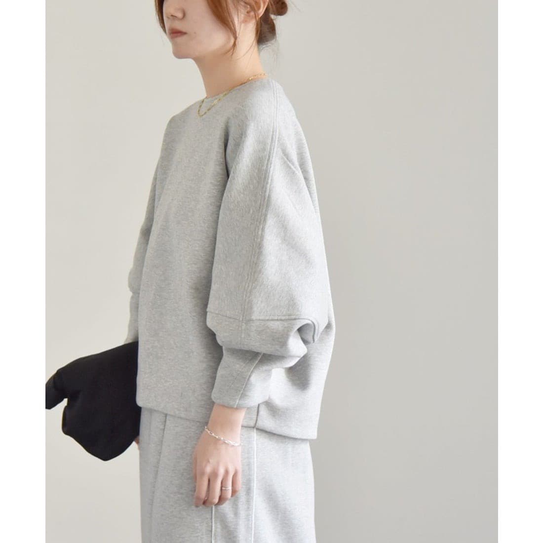 イエベ春/イエベ秋服 ぽわん袖トレーナー