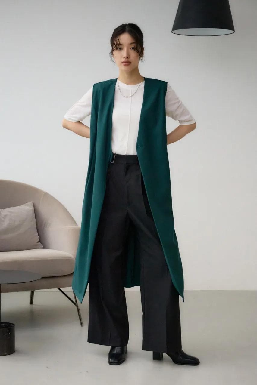 イエベ秋服 直線美ワイドパンツ