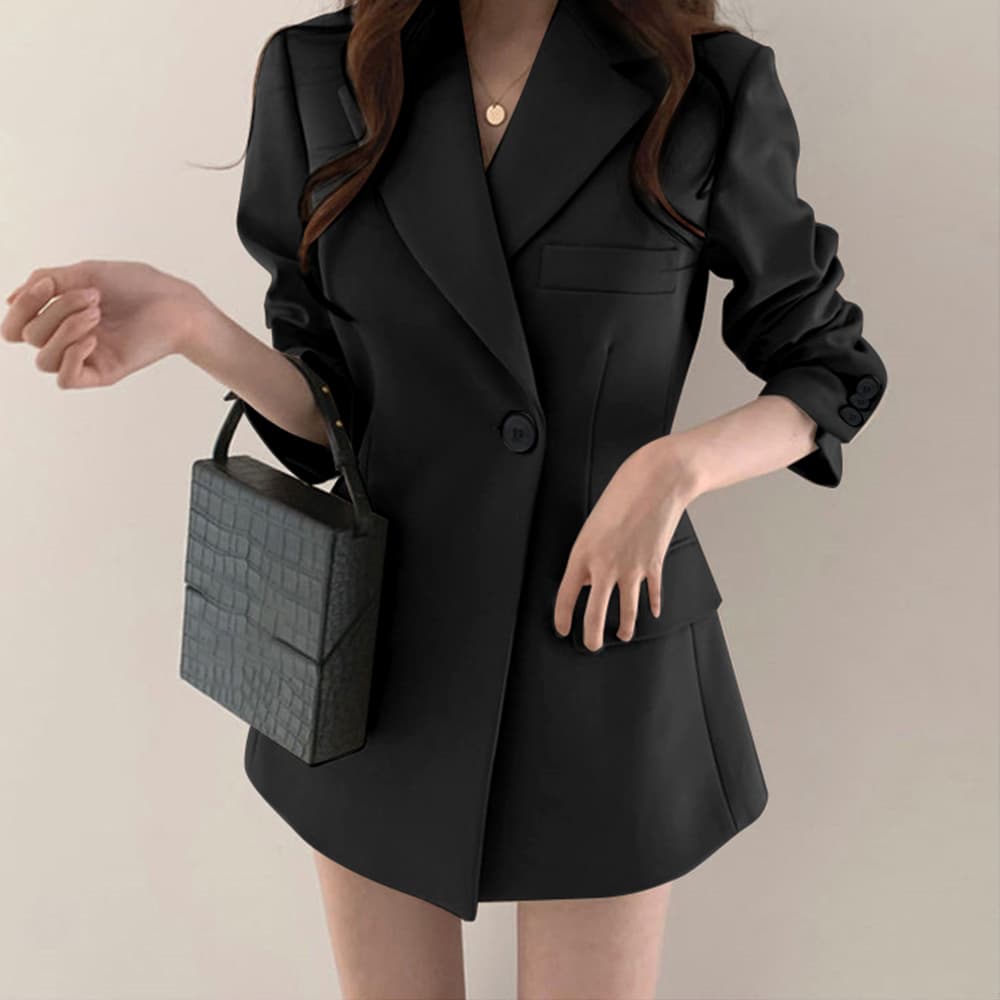 イエベ春/イエベ秋服 大人上品テーラードジャケット レディース アウター