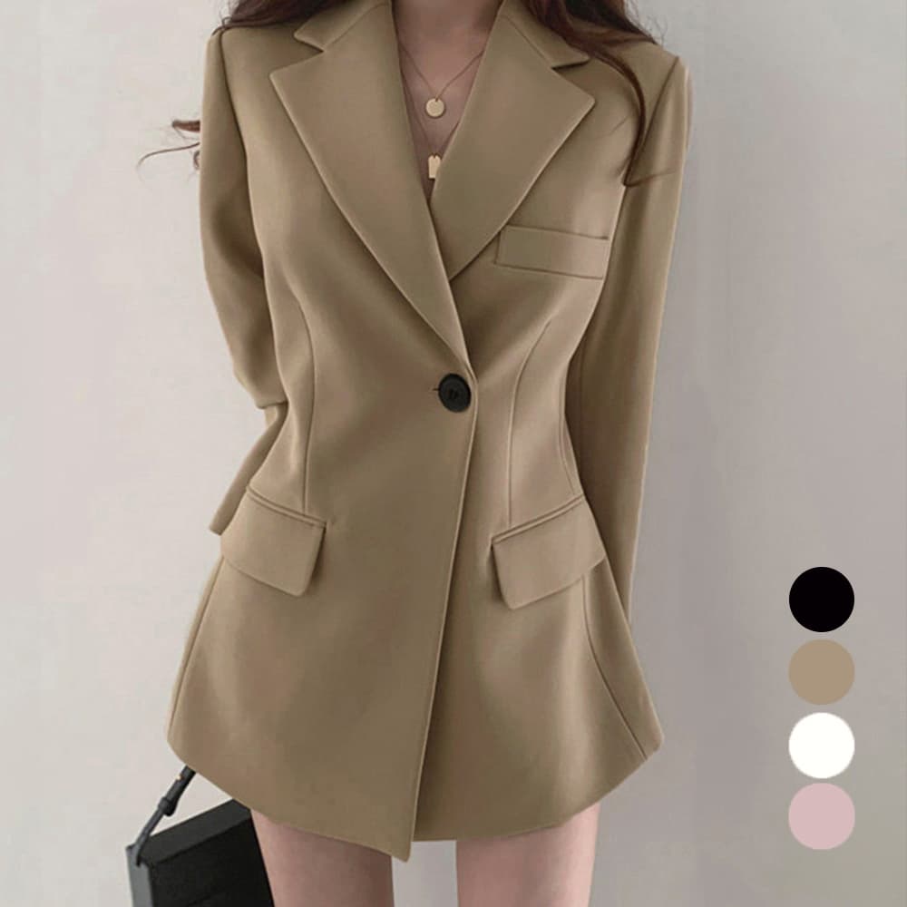 イエベ春/イエベ秋服 大人上品テーラードジャケット レディース アウター