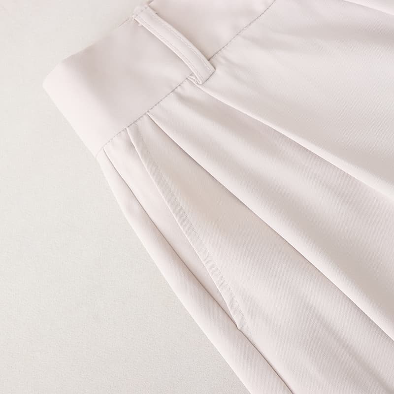 イエベ春/イエベ秋服 リラックスドレープパンツ