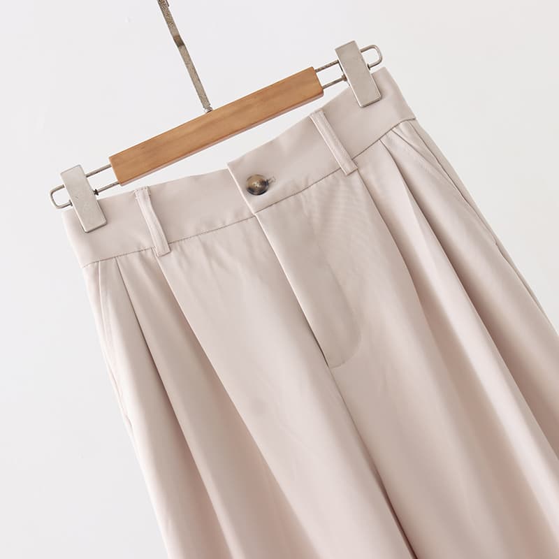 イエベ春/イエベ秋服 リラックスドレープパンツ