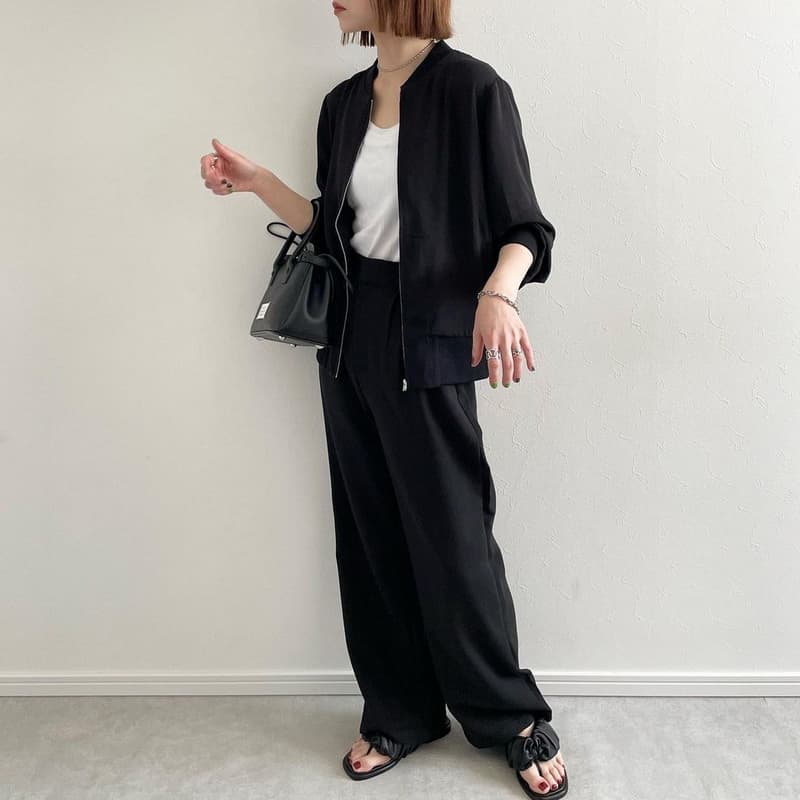 イエベ春/イエベ秋服 シルエットブルゾン