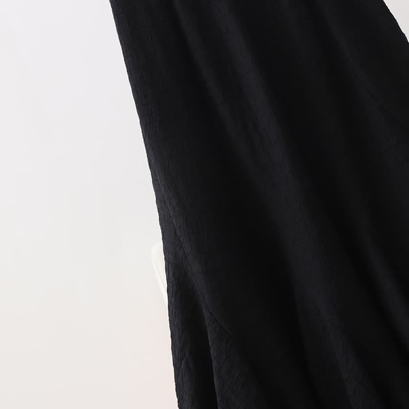 イエベ春/イエベ秋服 ギャザーフレアロングスカート