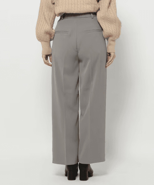 イエベ春/イエベ秋服 リラックスドレープパンツ