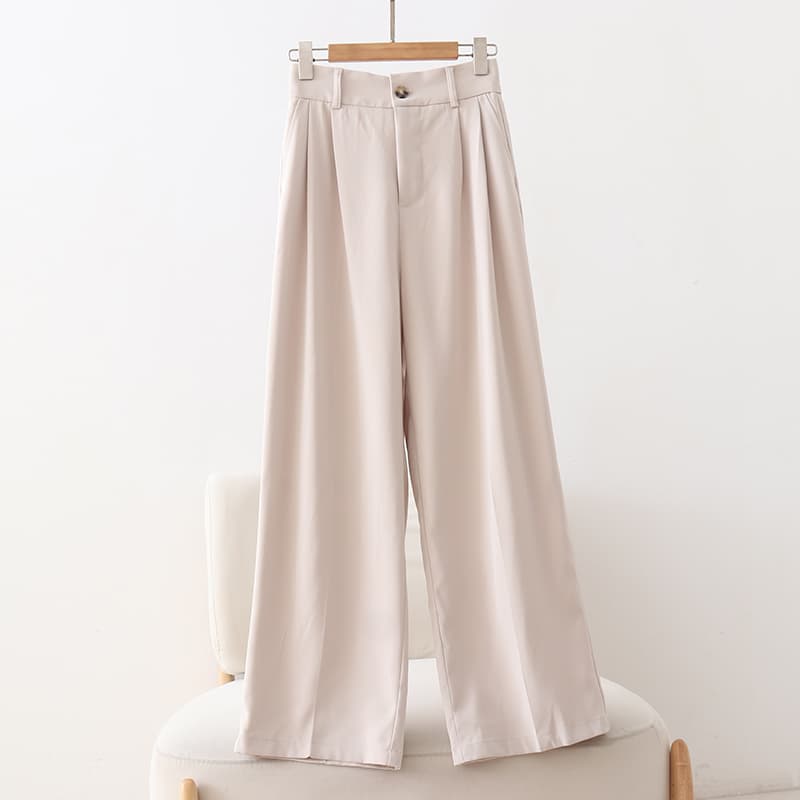 イエベ春/イエベ秋服 リラックスドレープパンツ