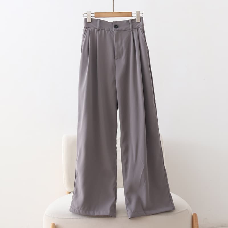 イエベ春/イエベ秋服 リラックスドレープパンツ