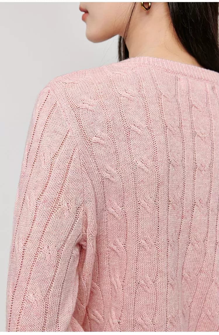 イエベ春/イエベ秋服 フロントボタンカーディガン