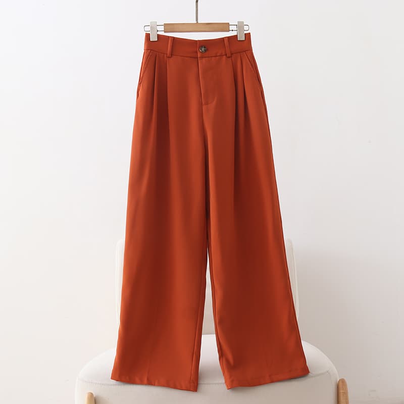 イエベ春/イエベ秋服 リラックスドレープパンツ