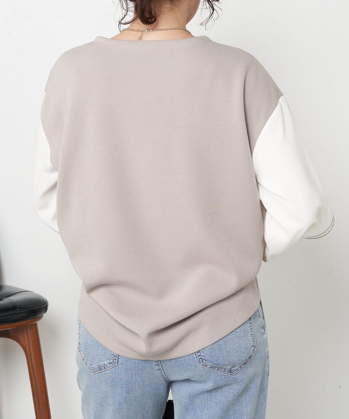 イエベ春/イエベ秋服 バルーンスリーブシャツ