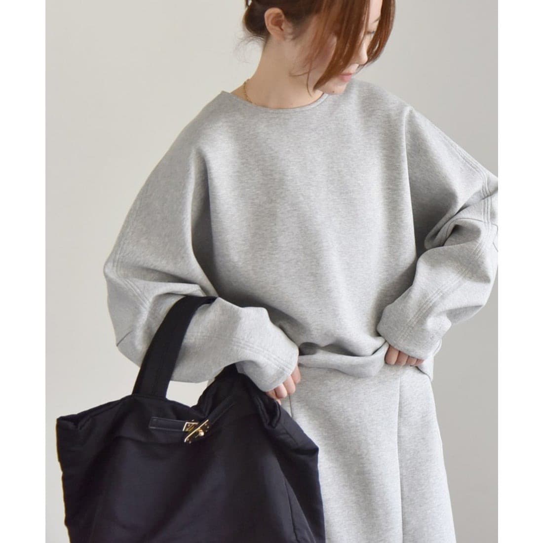 イエベ春/イエベ秋服 ぽわん袖トレーナー