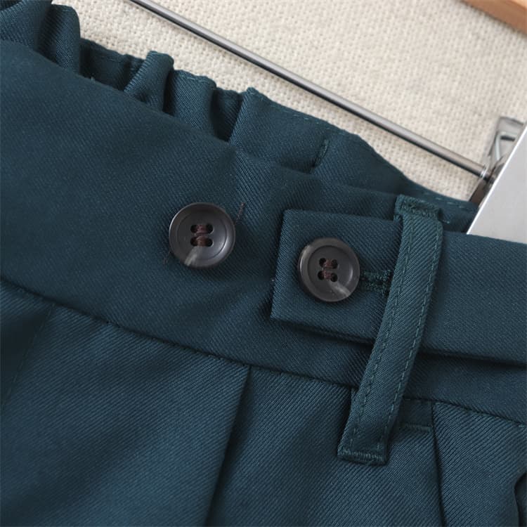 イエベ秋服 直線美ワイドパンツ