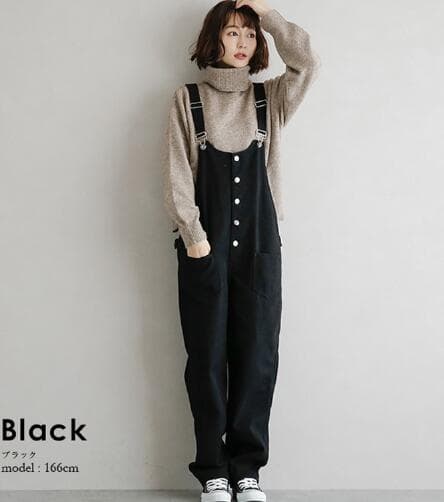 イエベ春/イエベ秋服 デニム サロペット オールインワン