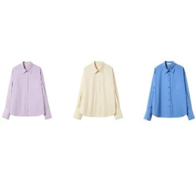 イエベ春/イエベ秋服 大人のシャツブラウス