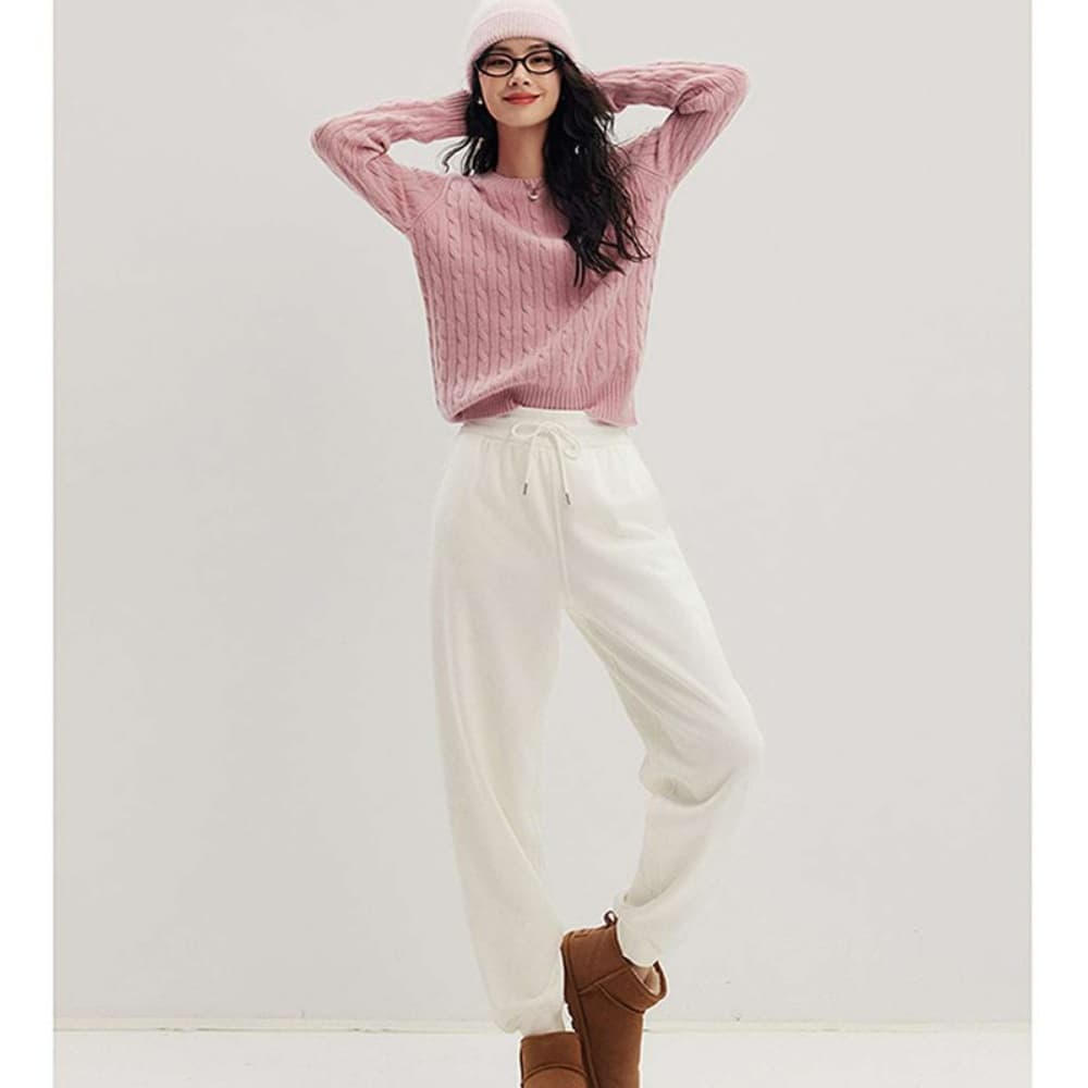 イエベ春/イエベ秋服 リラックスニットパンツ