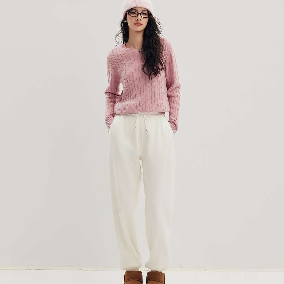 イエベ春/イエベ秋服 リラックスニットパンツ