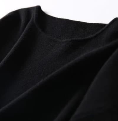 イエベ秋服 クルーネック プルオーバーニット