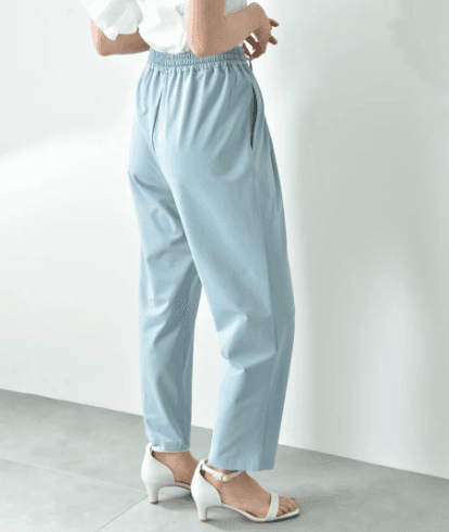 イエベ春/イエベ秋服 すっきりシルエット リラックスパンツ