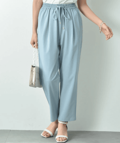 イエベ春/イエベ秋服 すっきりシルエット リラックスパンツ
