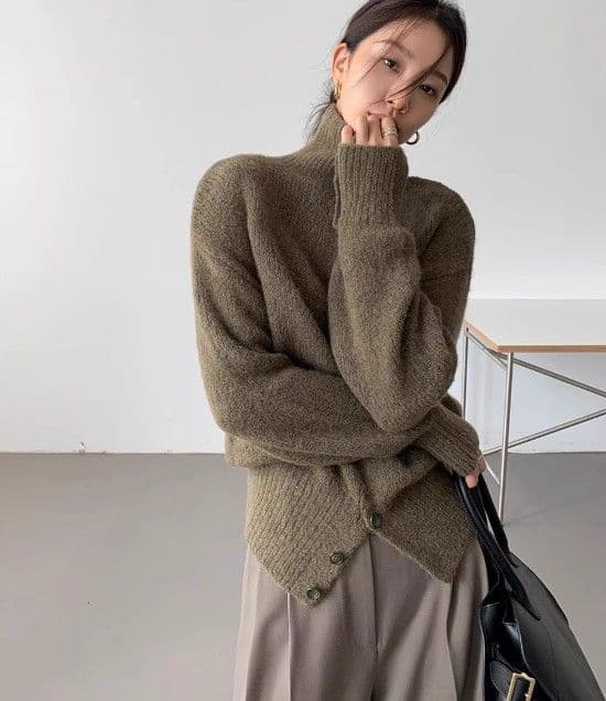 イエベ秋服 韓国風デザインニット