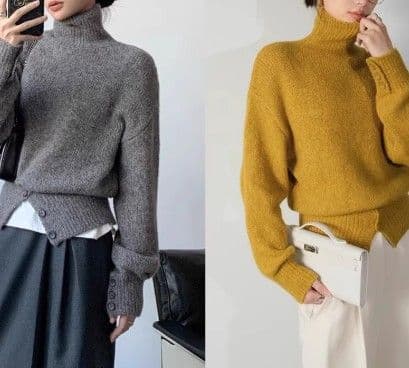 イエベ秋服 韓国風デザインニット